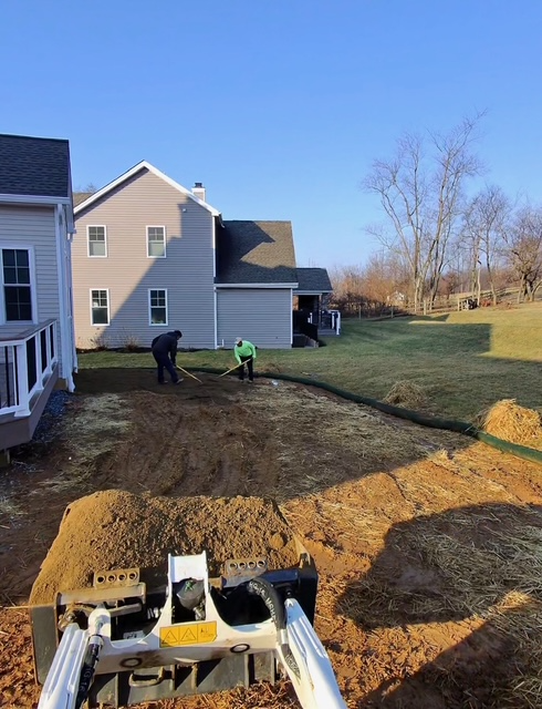 Infinite Landscaping team at work